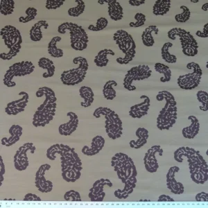 P1050922 Scalamandre Katmandu Marrone Brown Chocolate Hazelnut Gold Silk Lampas Paisley MSRP USD 364