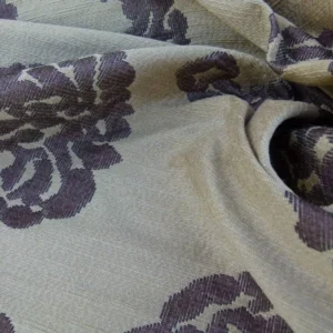 P1050930 Scalamandre Katmandu Marrone Brown Chocolate Hazelnut Gold Silk Lampas Paisley MSRP USD 364