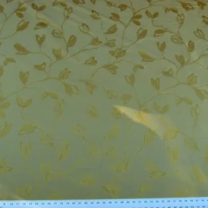 P1060008 By Yard Scalamandre Grey Watkins Maharajah Antique Gold Yellow Silk Linen Damask Reversible MSRP USD 348/Y