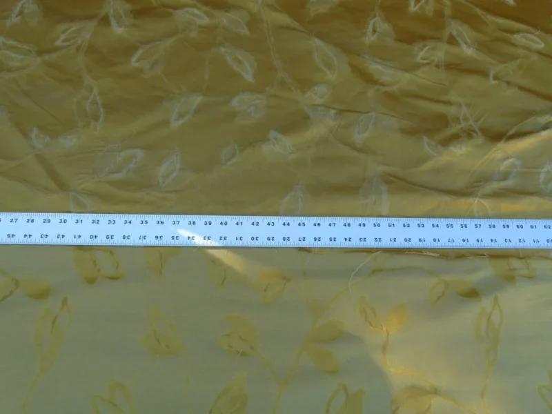 P1060014 By Yard Scalamandre Grey Watkins Maharajah Antique Gold Yellow Silk Linen Damask Reversible MSRP USD 348/Y