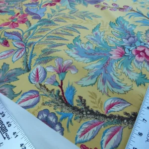 P1060248 Bty Scalamandre Manon Multi/yellow Green Red Pink Blue Wild Tropical Floral Opera MSRP USD 244/Y