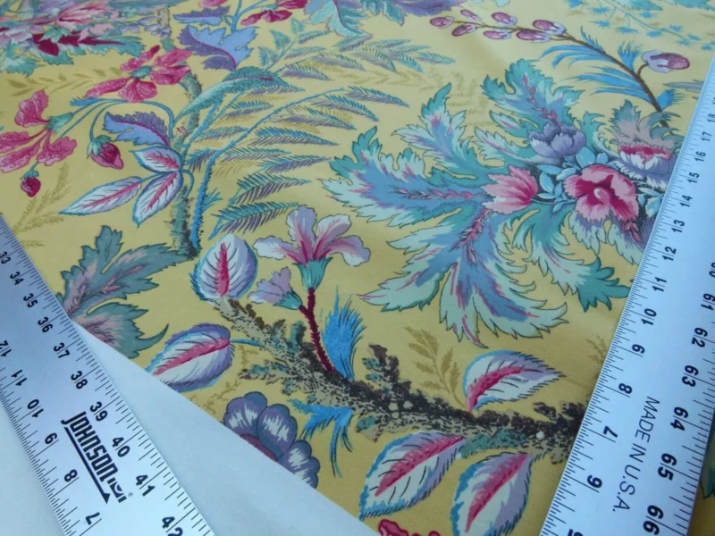 P1060248 Bty Scalamandre Manon Multi/yellow Green Red Pink Blue Wild Tropical Floral Opera MSRP USD 244/Y