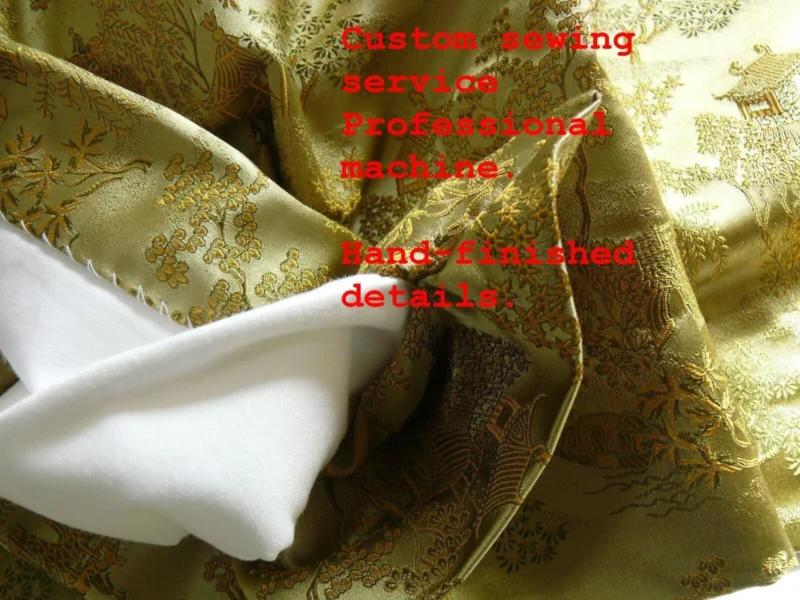 P1410343C Sewing Only: Custom Sewing & Design--- Drapery Panels With Lining & interlining