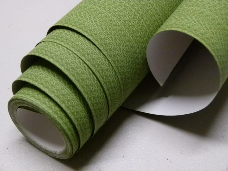 P1060770 Aria Strie Moss Green Wallpaper Scalamandre 5 Yards Single Roll MSRP USD 126/single Roll
