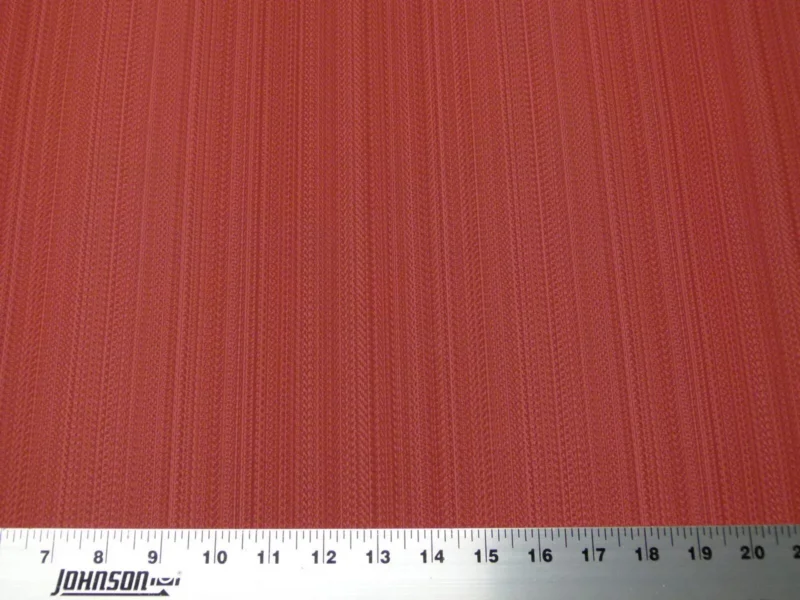 P1060773 Aria Strie Grenadine Red Wallpaper Scalamandre 5 Yards Single Roll MSRP USD 126/single Roll
