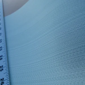 P1060845 Aria Strie Aquamarine Pale Blue Wallpaper Scalamandre 5 Yards Single Roll MSRP USD 126/single Roll
