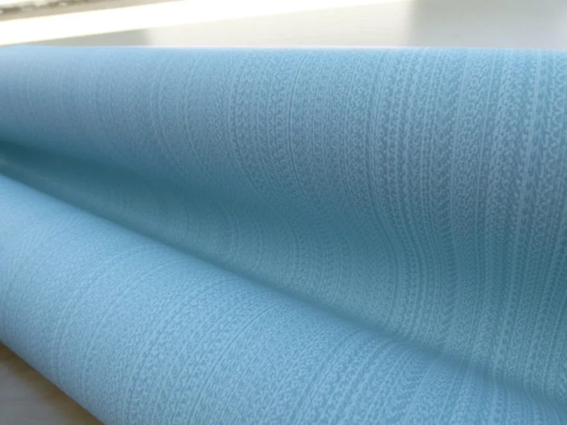 P1060849 Aria Strie Aquamarine Pale Blue Wallpaper Scalamandre 5 Yards Single Roll MSRP USD 126/single Roll