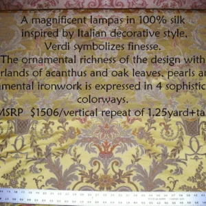 s-l1600 - 2022-04-12T132602.004e 2.5y Scalamandre Verdi Lampas Or Gold Silk Stunning MSRP USD 3012 Special Order