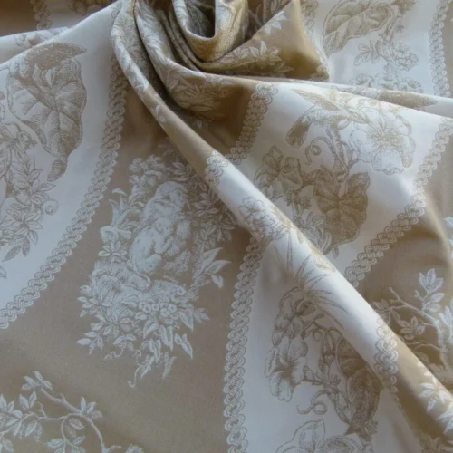 P1090469 By Yard Scalamandre Jangala Sahara Tan Safari Animal Leopard Monkey Hummingbird MSRP USD 320/Y