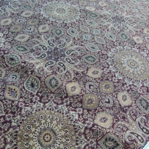 P1090479 Scalamandre Bessarabia Grey Watkins Clove Dark Burgundy Arabic Brocade Old World Weavers MSRP USD 264/Y