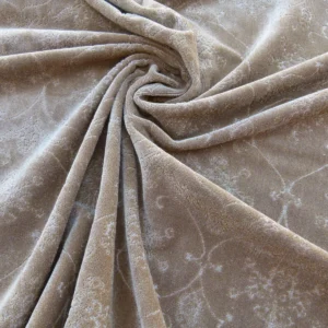 P1090550 Scalamandre Pennsbury Caramel Warm Brown Cut Linen Velvet Renaissance MSRP USD 504/Y