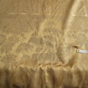 DSCF3134.jpg 100%silk Damask Oriental Toile Lite Gold Chinoiserie Music