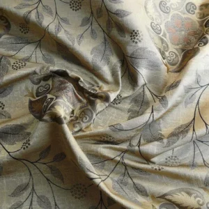 P1020478 S Harris "tobago" Silk Lampas Antique Gold Art Deco MSRP USD 188+/Y