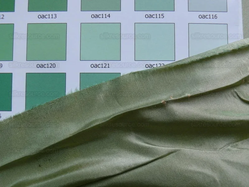 1.6y Hiend 100%silk Taffeta "mint" Fresh Green Wpink