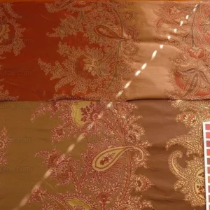 P1170959 100% Silk Lampas Magnolia "bittersweet Night" Pink