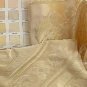 P1180826 100% Silk Damask Peony River - White Gold Ecru Cream