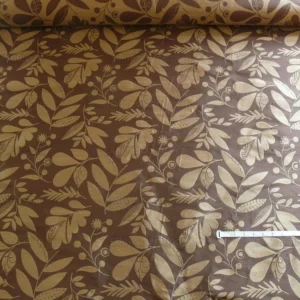 P1220768 100% Silk Damask Fairy Tale Tree Of Life "chocolate" Brown Thick Josef Frank MSRP USD356/Y