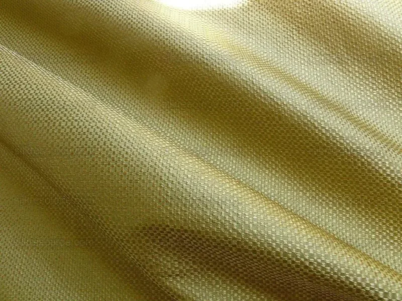 P1230456 100% Silk Damask Textured Check "sage" Light Green Gold Raffia Basket