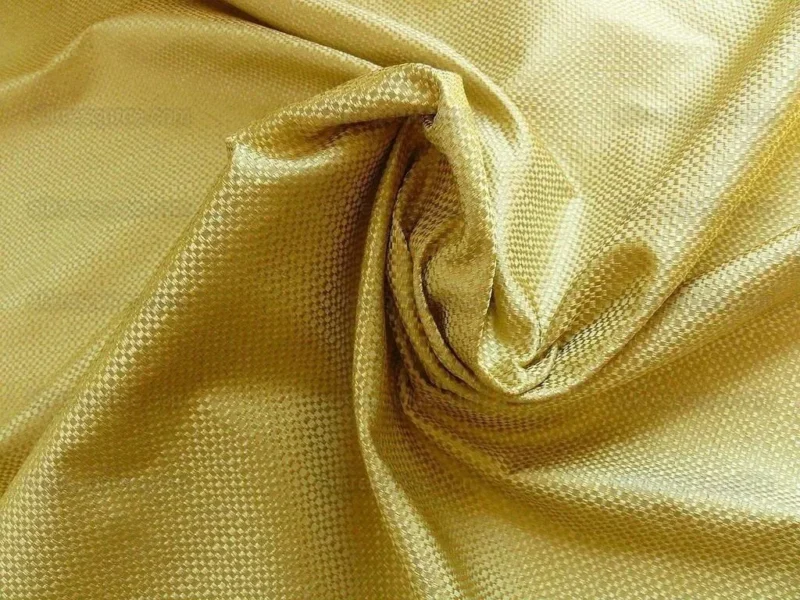 P1230458 100% Silk Damask Textured Check "sage" Light Green Gold Raffia Basket