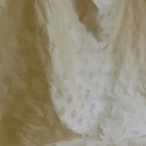 P1230867 Bty 100% Silk Damask Loop Doodle "vanilla" Ecru Beige Cream MSRP USD 200+/Y