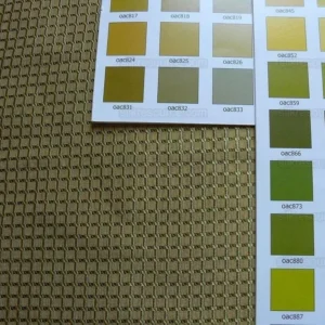 P1240902 100% Silk Jacquard Dashed Square Texture "marjoram" Green Plaid