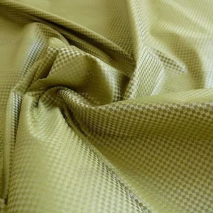 P1260067 High End 100% Silk Mini Check "arcadia" Green Heavy! MSRP USD275/Y