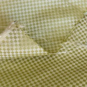 P1260072 High End 100% Silk Mini Check "arcadia" Green Heavy! MSRP USD275/Y