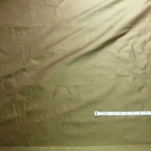 P1270073 High End 100% Silk Mini Check "stem" Green Bronze Brown Heavy! MSRP USD275/Y