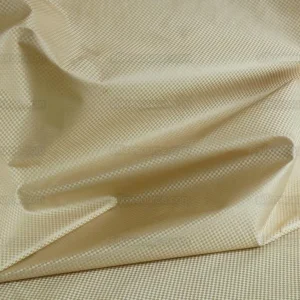 P1270091 High End 100% Silk Mini Check "salt" Bright White Heavy! MSRP USD275/Y