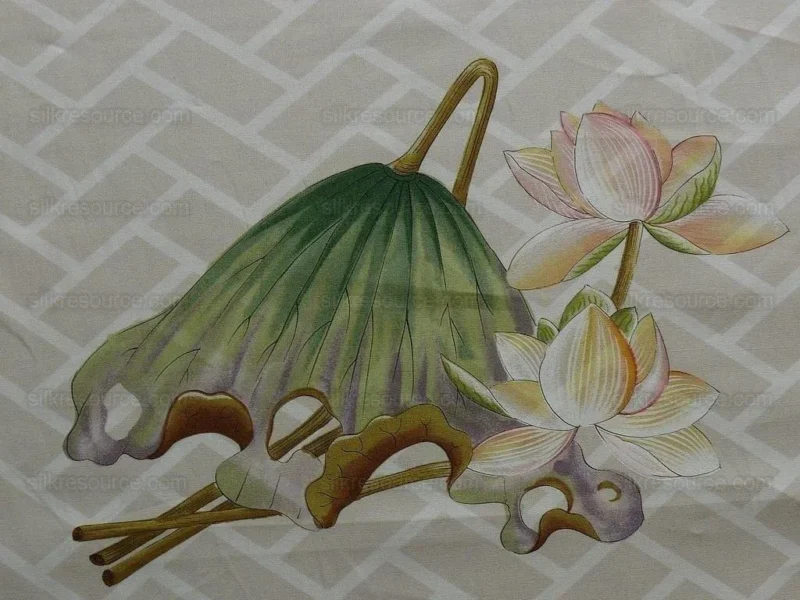 1.3y Clarence House "la Belle Saison" Summer Botany Lotus Jasmine Iris Peony Lily Kazumi Asian Botanic Study 30 Screens!