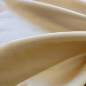 P1490206 Clarence House Monceau Satin 100% Silk Double-faced Duchess Satin WHITE & CREAM Snow White CHAMPAGNE