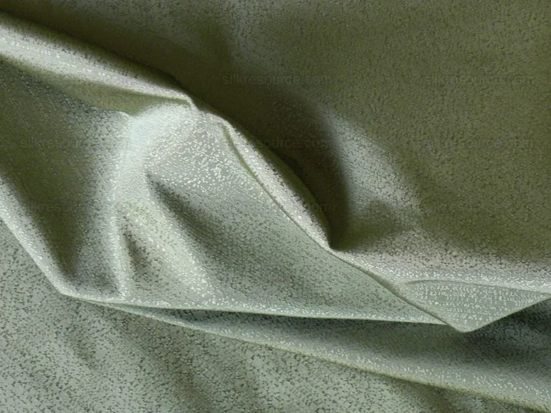 P1560029 By yard Lee Jofa Staccato Silk Weave Olivet Demure Green Speckled Texture Silk MSRP USD198/y