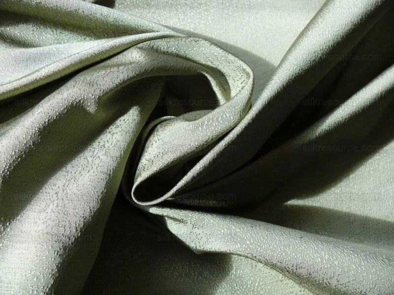 P1560030 By yard Lee Jofa Staccato Silk Weave Olivet Demure Green Speckled Texture Silk MSRP USD198/y