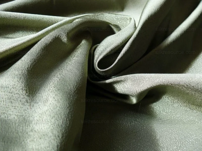 P1560031 By yard Lee Jofa Staccato Silk Weave Olivet Demure Green Speckled Texture Silk MSRP USD198/y