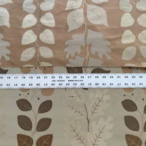 img_4165 By Yd Lee Jofa Mulberry Home Woodland Antique Gold Silk Lampas Foliage forest Birch Oak Elm William Morris MSRP USD 288/y