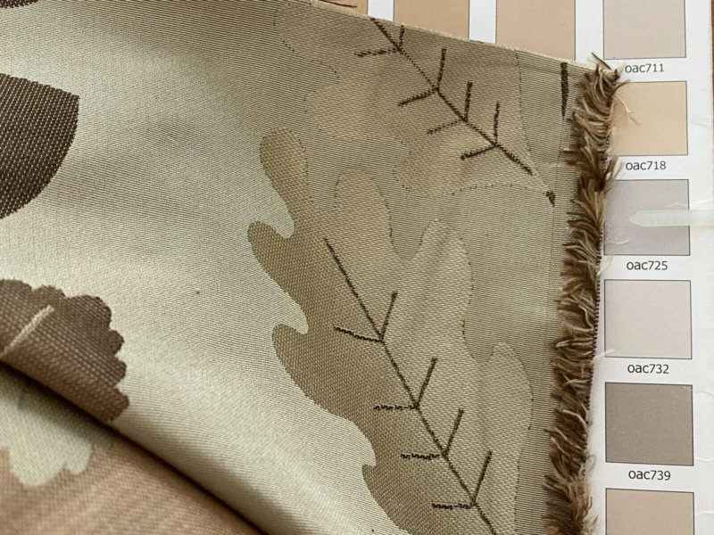 img_4171 By Yd Lee Jofa Mulberry Home Woodland Antique Gold Silk Lampas Foliage forest Birch Oak Elm William Morris MSRP USD 288/y