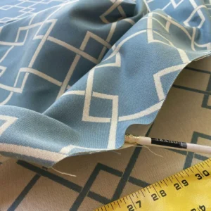 IMG_5488 Scalamandre Hope Diamond Sky Blue White Outdoor Sunbrella MSRP USD 184/yard