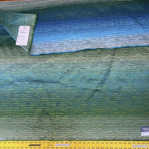 IMG_4538 1 Boxu 1.2YD Scalamandre Chamarel Falls Leaf Green Blue Ocean Mermaid! MSRP USD 294/yd