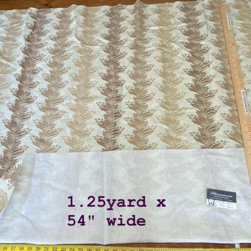 IMG_4692 15 Boxw Scalamandre Square Showroom Sample 1.25 Yard Denise Strip Carmel MSRP USD236/Yard