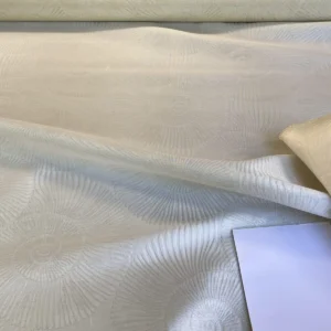 IMG_4940 Scalamandre  Nautilo Sheer Eggshell Silk Organza Semi Sheer Seashell Nautical MSRP USD 303/Y