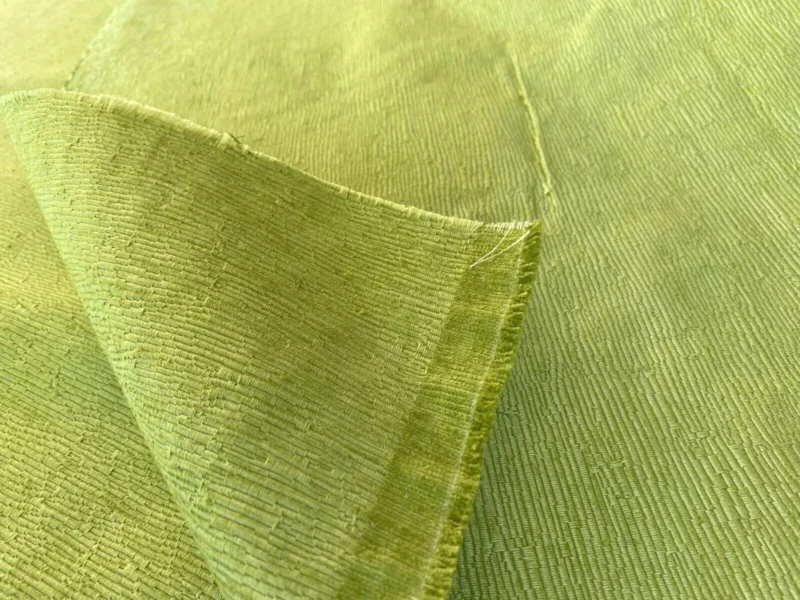 IMG_5354 Scalamandre Breeze Leaf Green Heavy Texture MSRP USD 218/Y