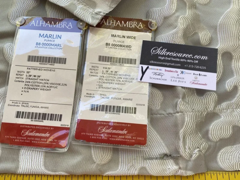 IMG_5596 1 Boxy 29" x 55" Scalamandre Marline Pumice Gray