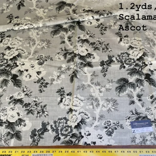 IMG_5646 4 Boxz Scalamandre 1.2 Yards Ascot Floral Print  MSRP USD 424/yd
