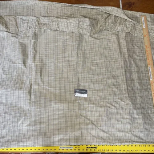 IMG_5813 15 Boxv Scalamandre Square Showroom Sample 2.2 Yard  Checkered Print