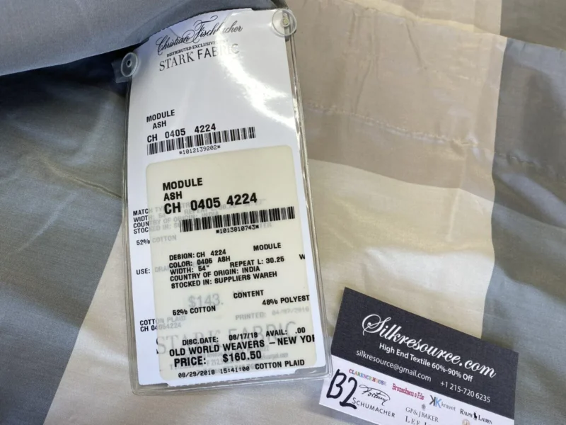 IMG_5928 1 Berkbox2 Scalamandre 2.4 Yards Module Ash