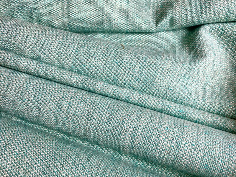 IMG_7737 by yard Scalamandre San Miguel Texture Caribbean Heavy Blue Ocean Aqua Green Chenille MSRP USD 216/Y