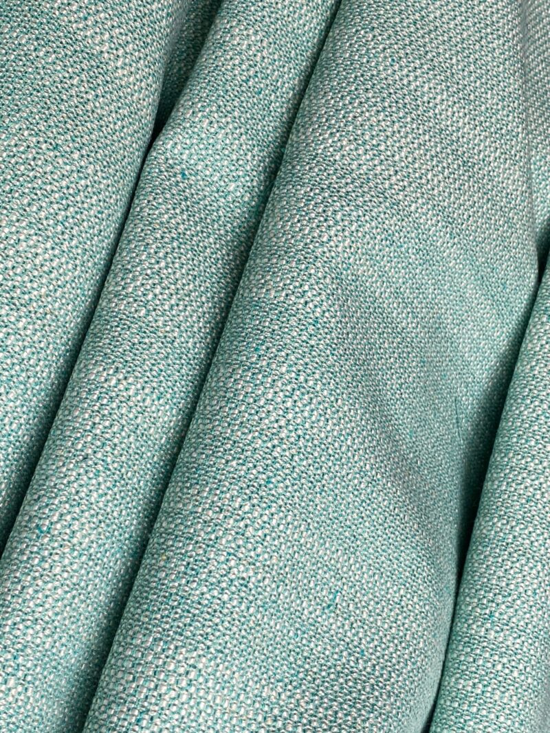 IMG_7738 by yard Scalamandre San Miguel Texture Caribbean Heavy Blue Ocean Aqua Green Chenille MSRP USD 216/Y