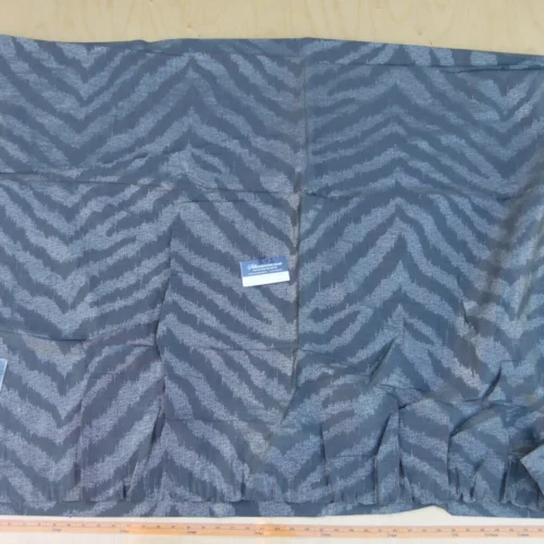 P1050614 10 Ev1 2y Scalamandre Bengali Modern Nature Dark Grey Silk Linen Animal Skin Tiger Print