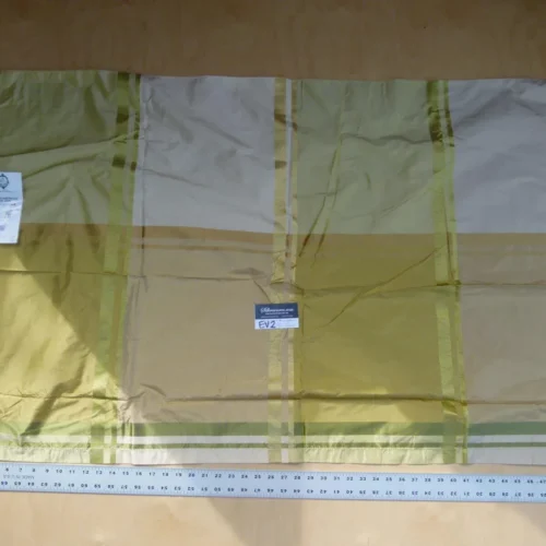 29 Ev2 0.8y Scalamandre Image Gold Chartreuse Silk Plaid