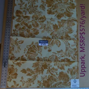 11 Ev4 Scalamandre 2.4y Valencay Green French Toile Cream MSRP USD 132/Y